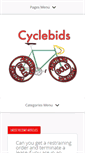Mobile Screenshot of cyclebids.com